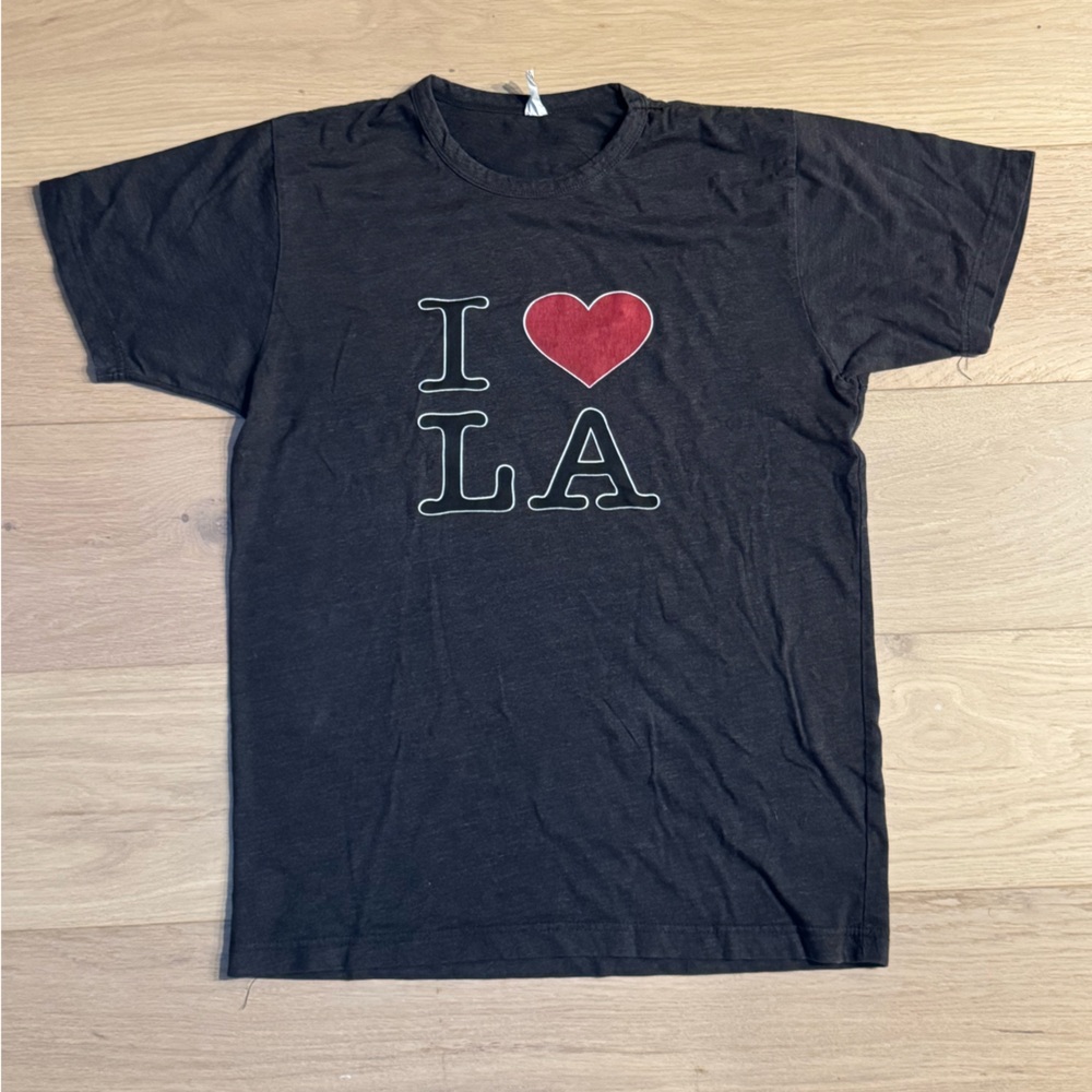 “I ❤️ LA” Gray Short Sleeve  T-Shirt